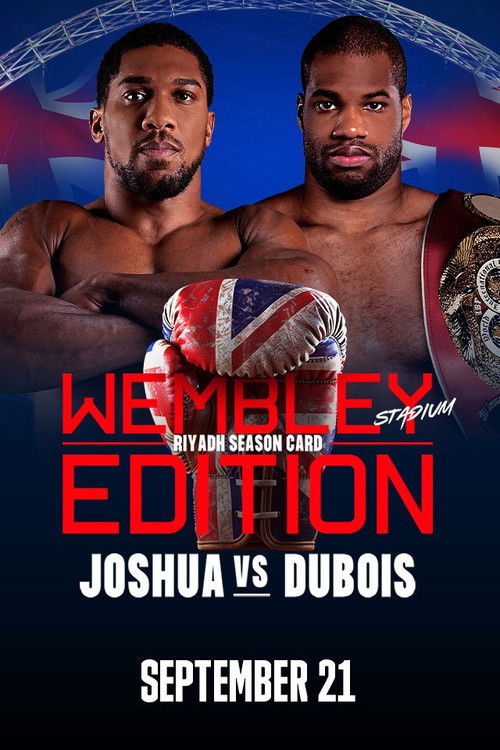 Anthony Joshua vs. Daniel Dubois (2024) poster