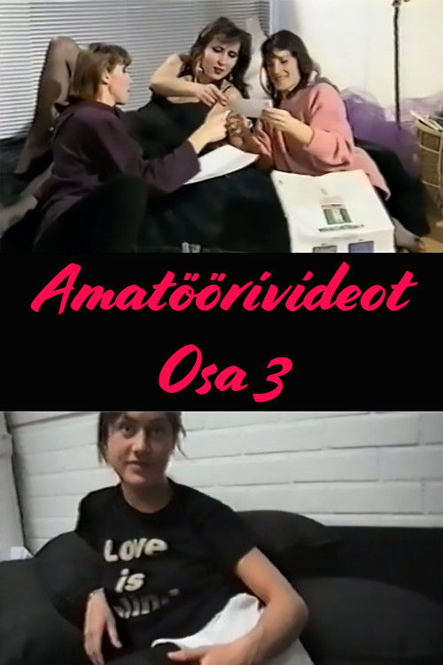 Amatöörivideot Osa 3 (1996) poster