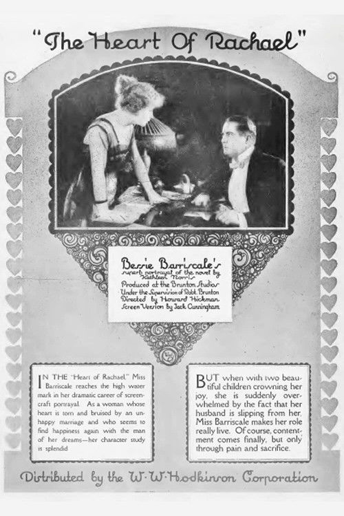 The Heart of Rachael (1918) poster