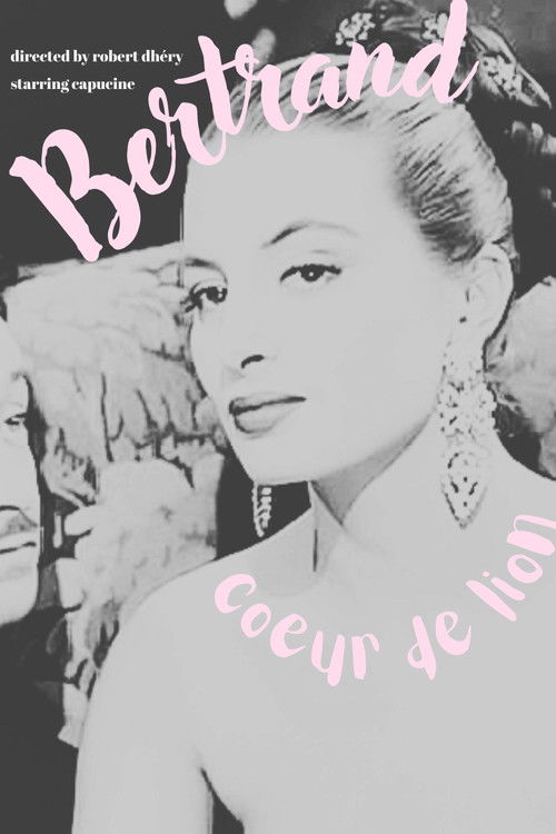 Bertrand coeur de lion (1951) poster