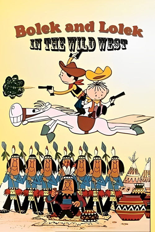 Bolek and Lolek in the Wild West (1986) poster