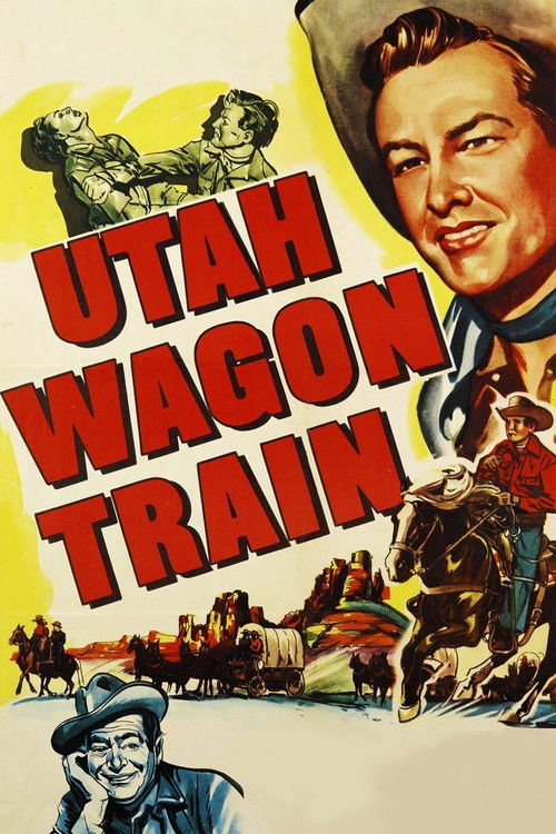 Utah Wagon Train (1951) poster