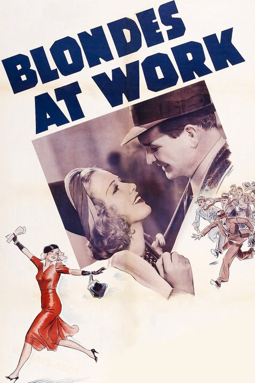 Blondes at Work (1938) poster