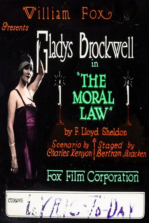 The Moral Law (1918) poster