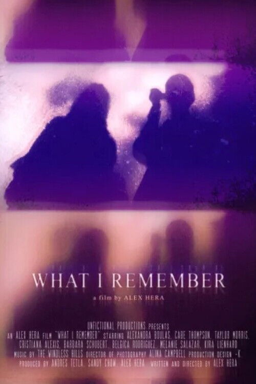 What I Remember (2025) poster