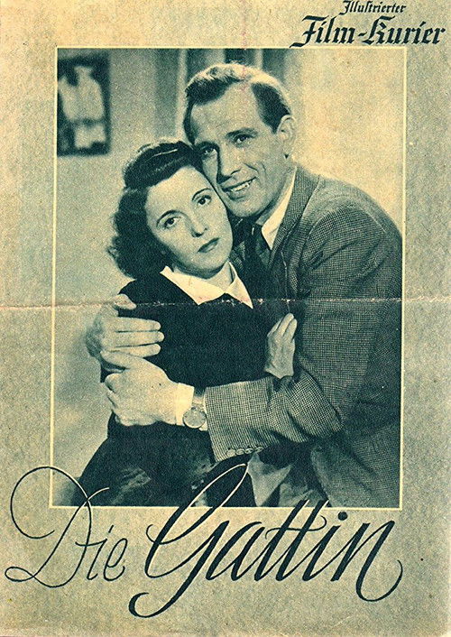 Die Gattin (1943) poster