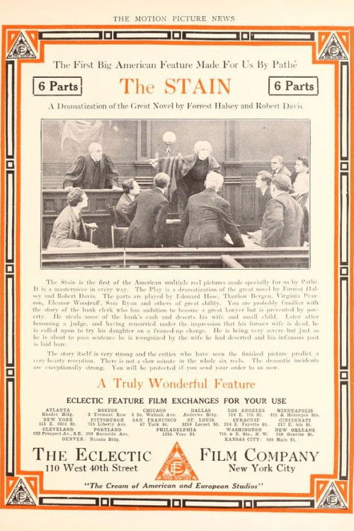 The Stain (1914) poster