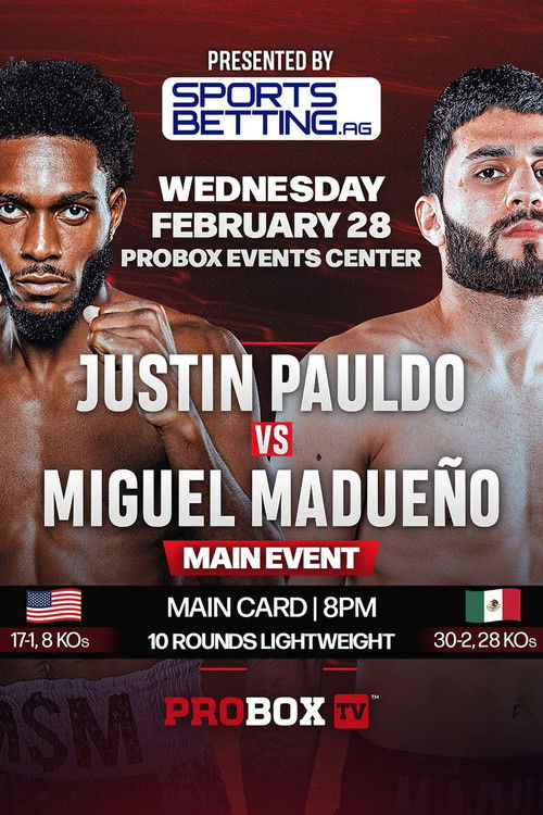 Justin Pauldo vs. Miguel Madueno (2024) poster