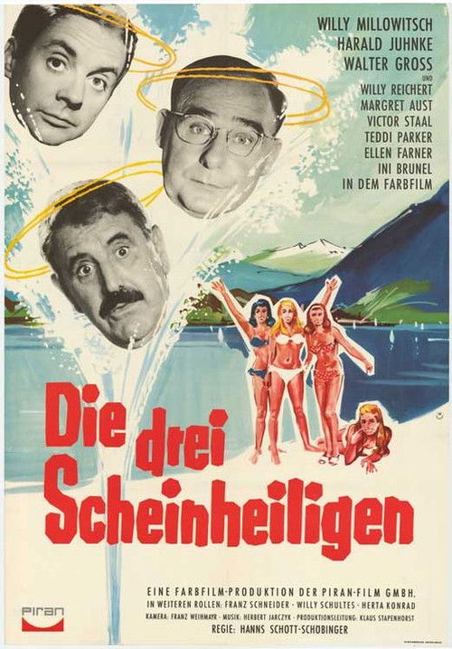 Die drei Scheinheiligen (1964) poster