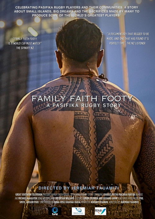 Family, Faith, Footy: A Pasifika Rugby Story (2023) poster