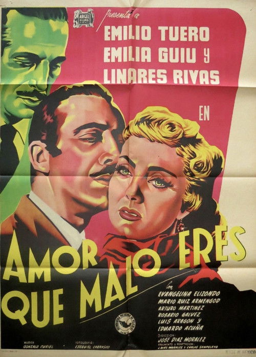 Amor, qué malo eres! (1953) poster