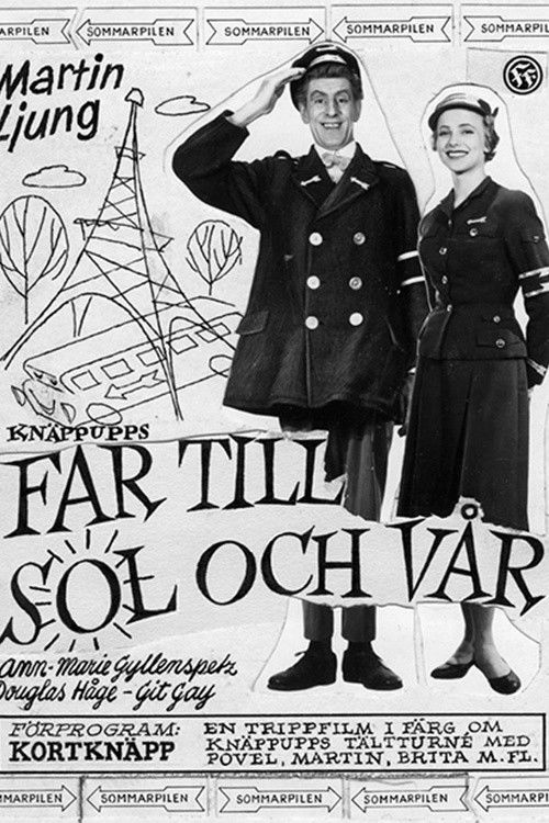 Far till sol och vår (1957) poster