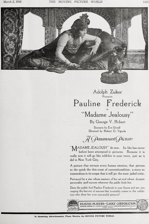 Madame Jealousy (1918) poster