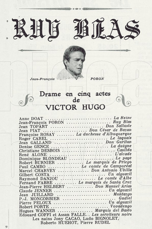 Ruy Blas (1965) poster