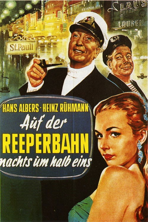 Auf der Reeperbahn nachts um halb eins (1954) poster
