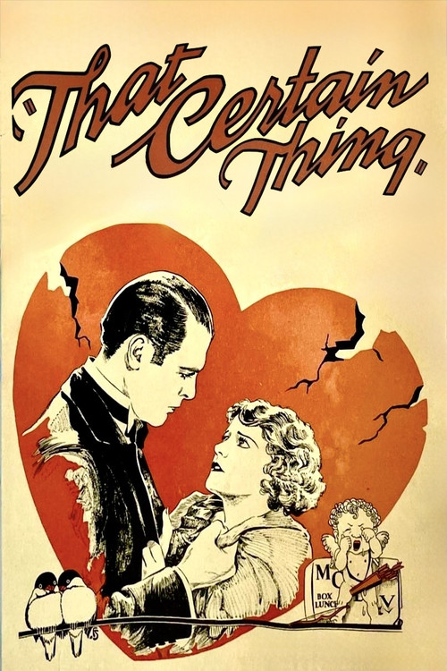 That Certain Thing (1928) poster