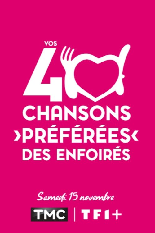 Vos 40 chansons préférées des Enfoirés (2025) poster
