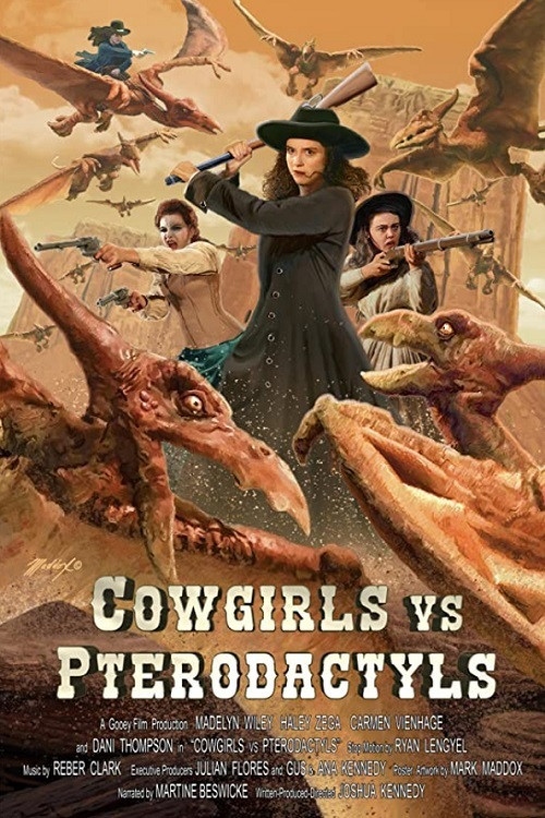 Cowgirls vs. Pterodactyls (2021) poster