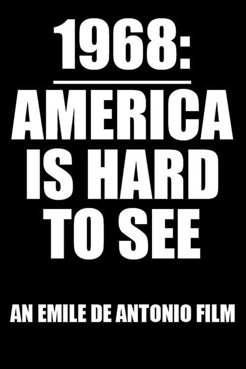 America Is Hard to See (1970) poster