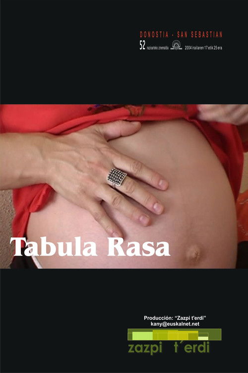 Tabula rasa (2004) poster