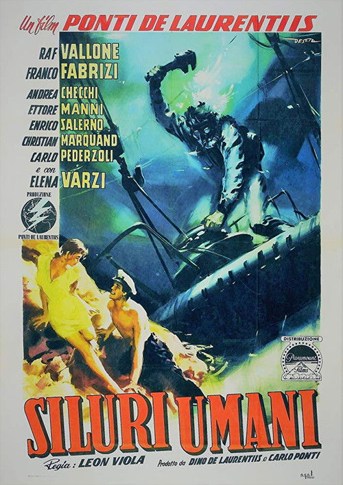 Siluri umani (1954) poster