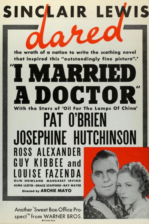 I Married a Doctor (1936) poster