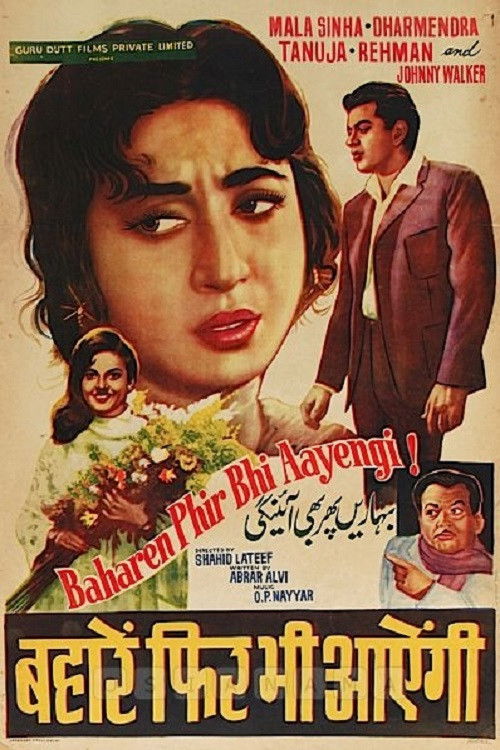 Baharen Phir Bhi Aayengi (1966) poster