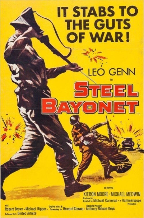 The Steel Bayonet (1958) poster