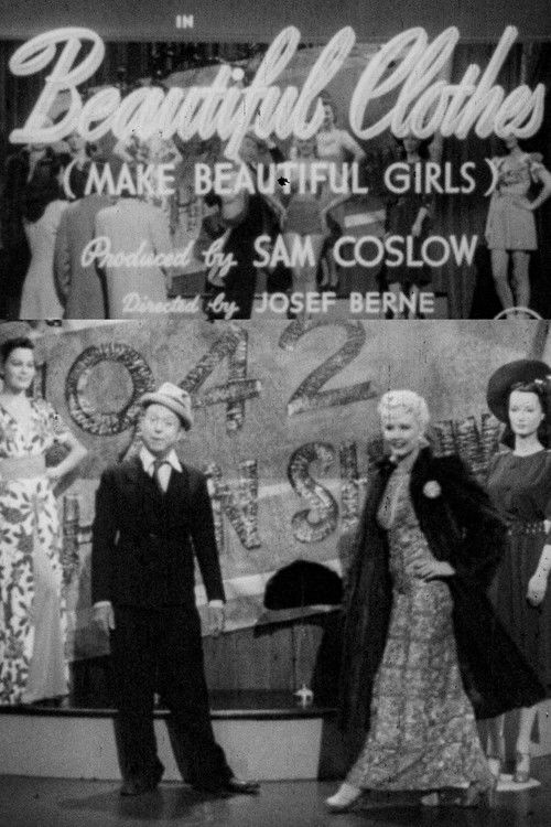 Beautiful Clothes (1942) poster