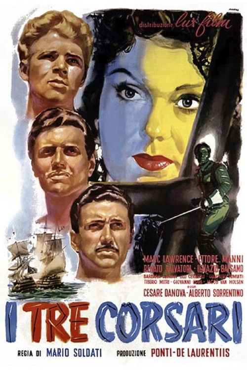I tre corsari (1952) poster
