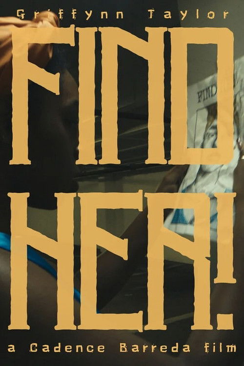 FIND HER! poster