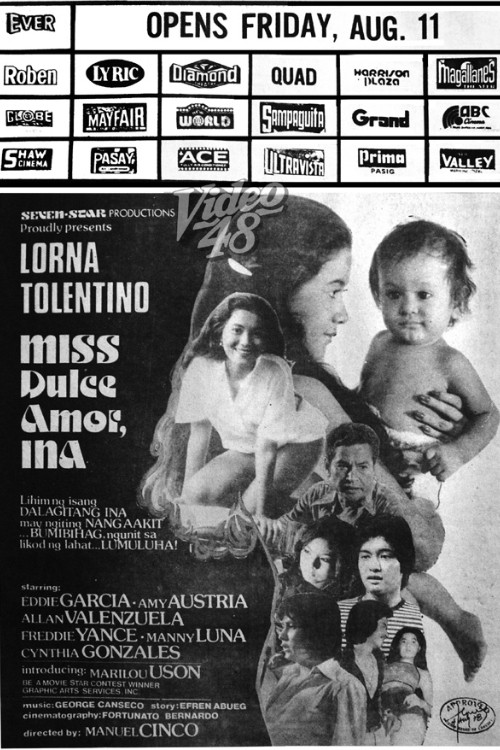 Miss Dulce Amor, Ina (1978) poster