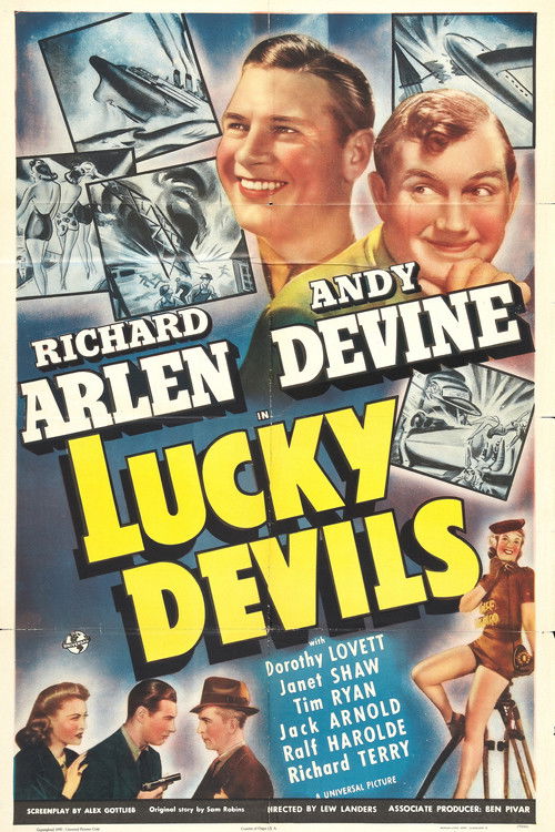 Lucky Devils (1941) poster