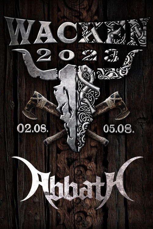 Abbath - Wacken Open Air (2023) poster