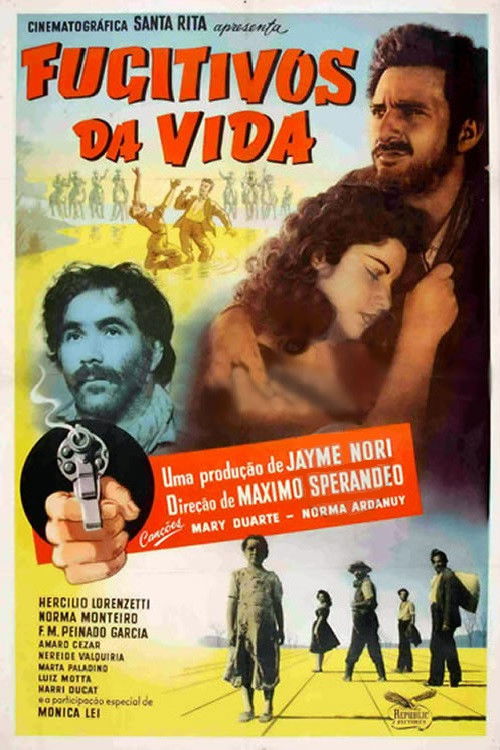 Fugitivos da Vida (1956) poster