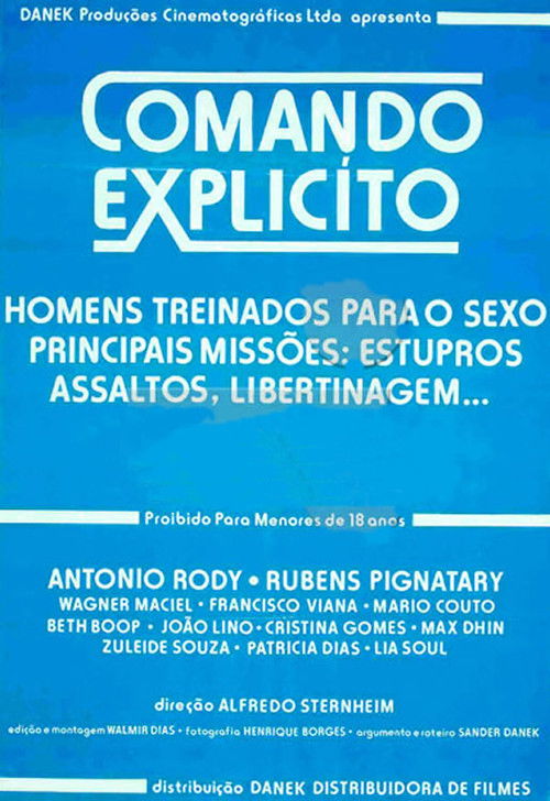 Comando Explícito (1986) poster