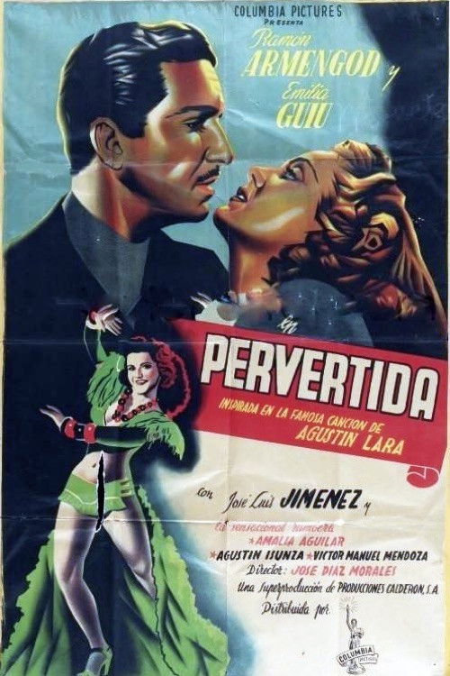 Pervertida (1946) poster