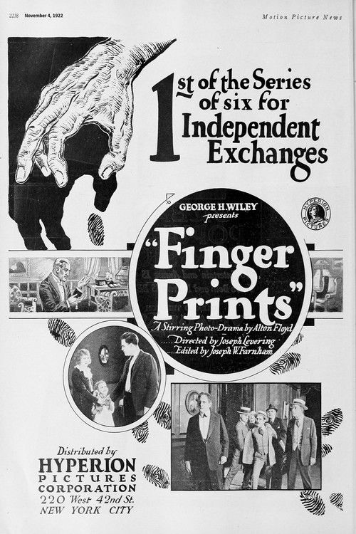 Finger Prints (1922) poster