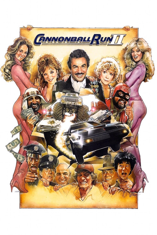 Cannonball Yarışı 2: Yolun Sonu (1984) poster