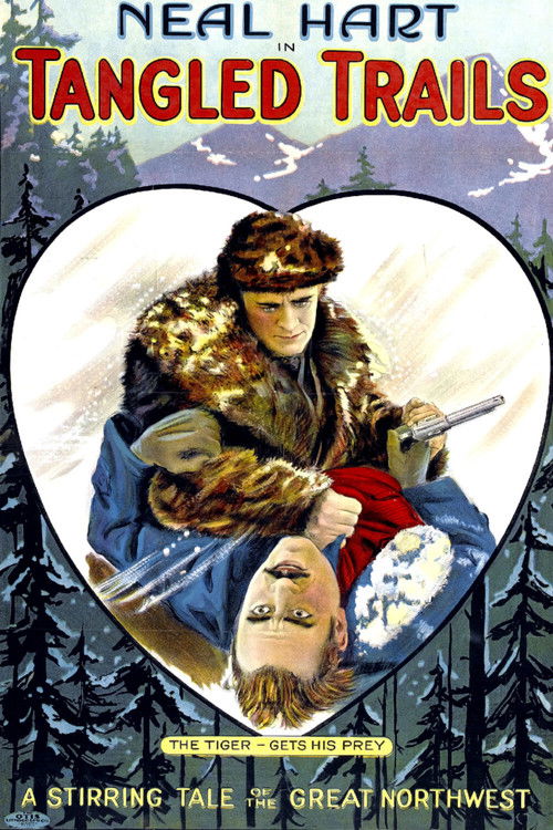 Tangled Trails (1921) poster