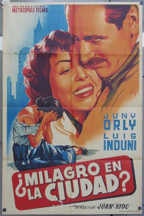 ¿Milagro en la ciudad? (1954) poster
