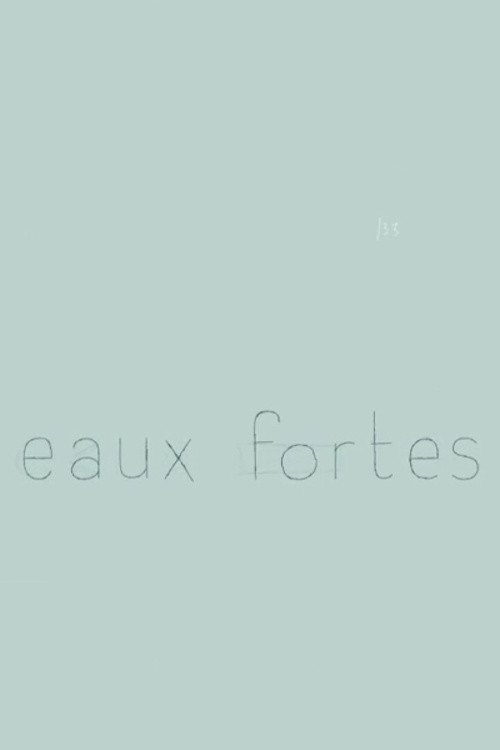 Eaux fortes (2005) poster