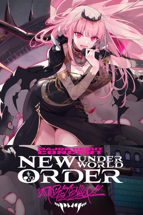 Mori Calliope Major Debut Concert “New Underworld Order” (2022) poster