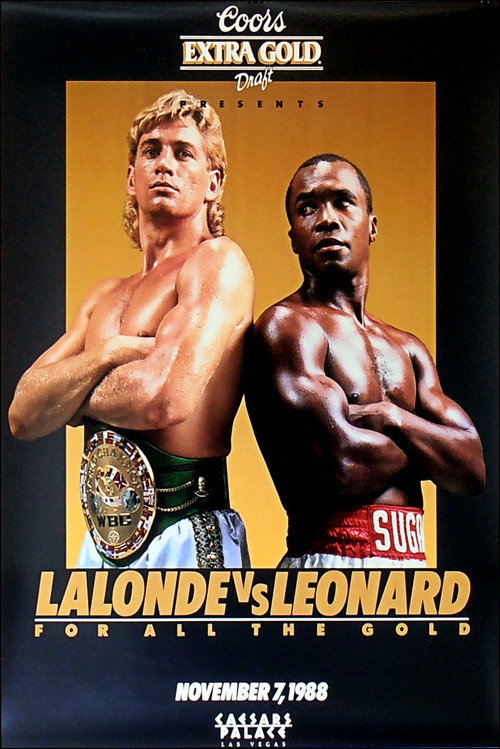 Sugar Ray Leonard vs. Donny Lalonde (1988) poster