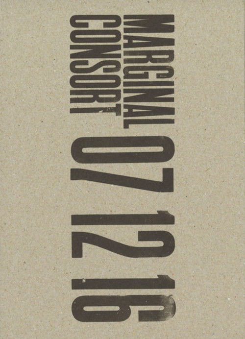 Marginal Consort – 07 12 16 (2017) poster