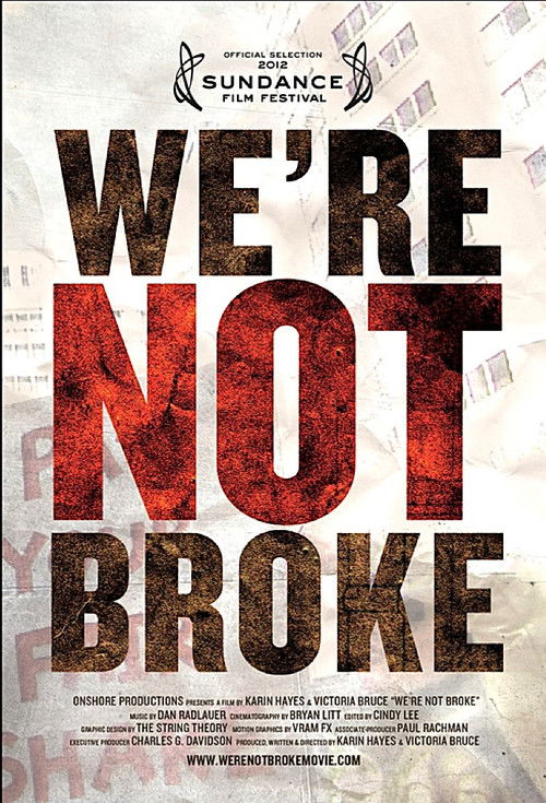 We’re Not Broke (2012) poster