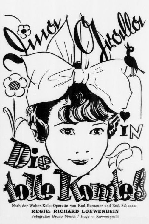 Die tolle Komteß (1928) poster