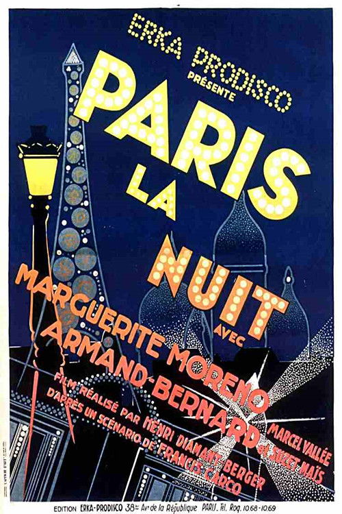 Paris la nuit (1930) poster