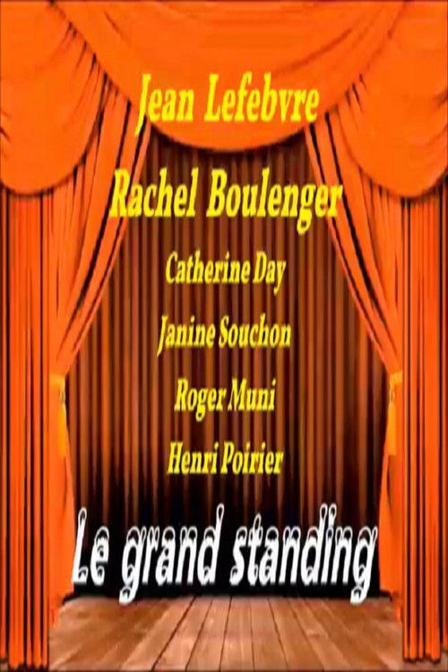 Le grand standing (1988) poster