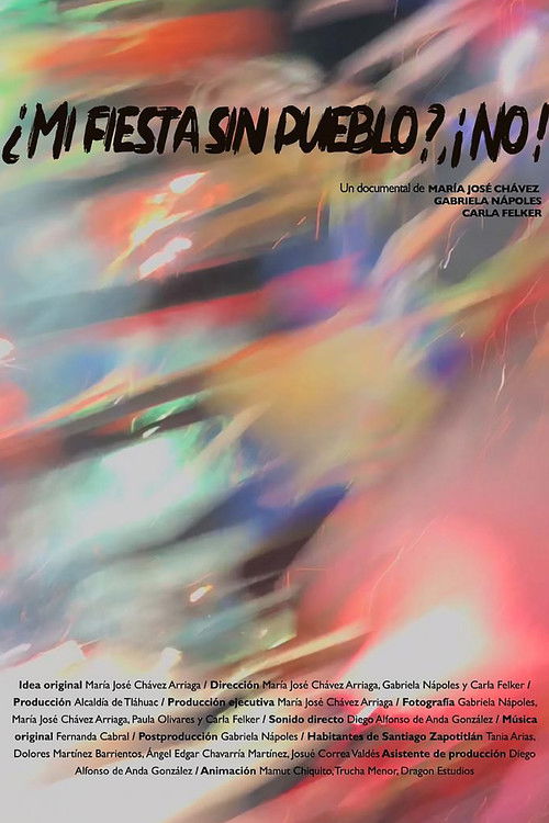 ¿Mi fiesta sin pueblo? ¡No! (2021) poster